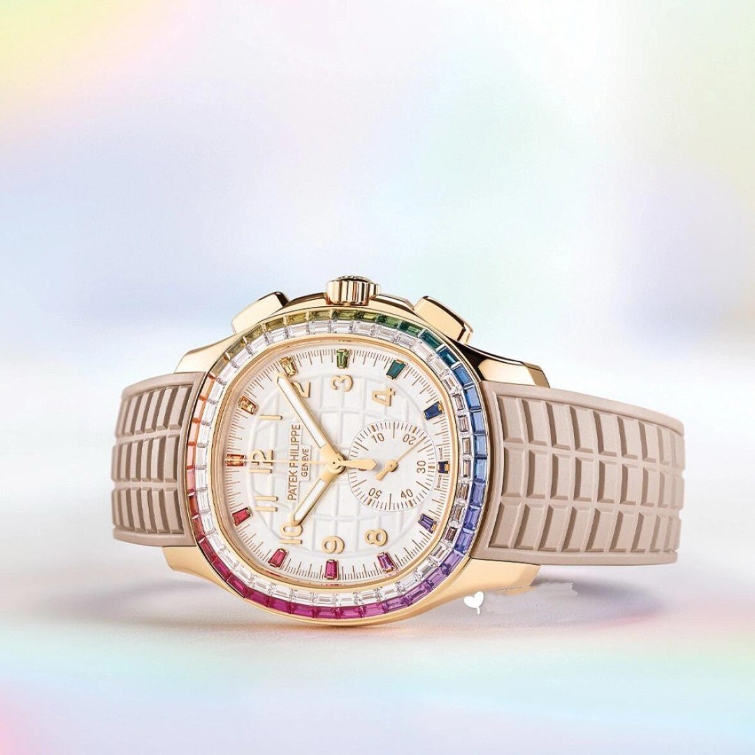 The Aquanaut Luce “Rainbow” Flyback Chronograph by Patek Philippe