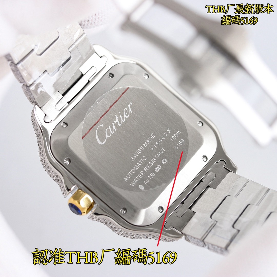 (Cartier) Santos Collection Watches
