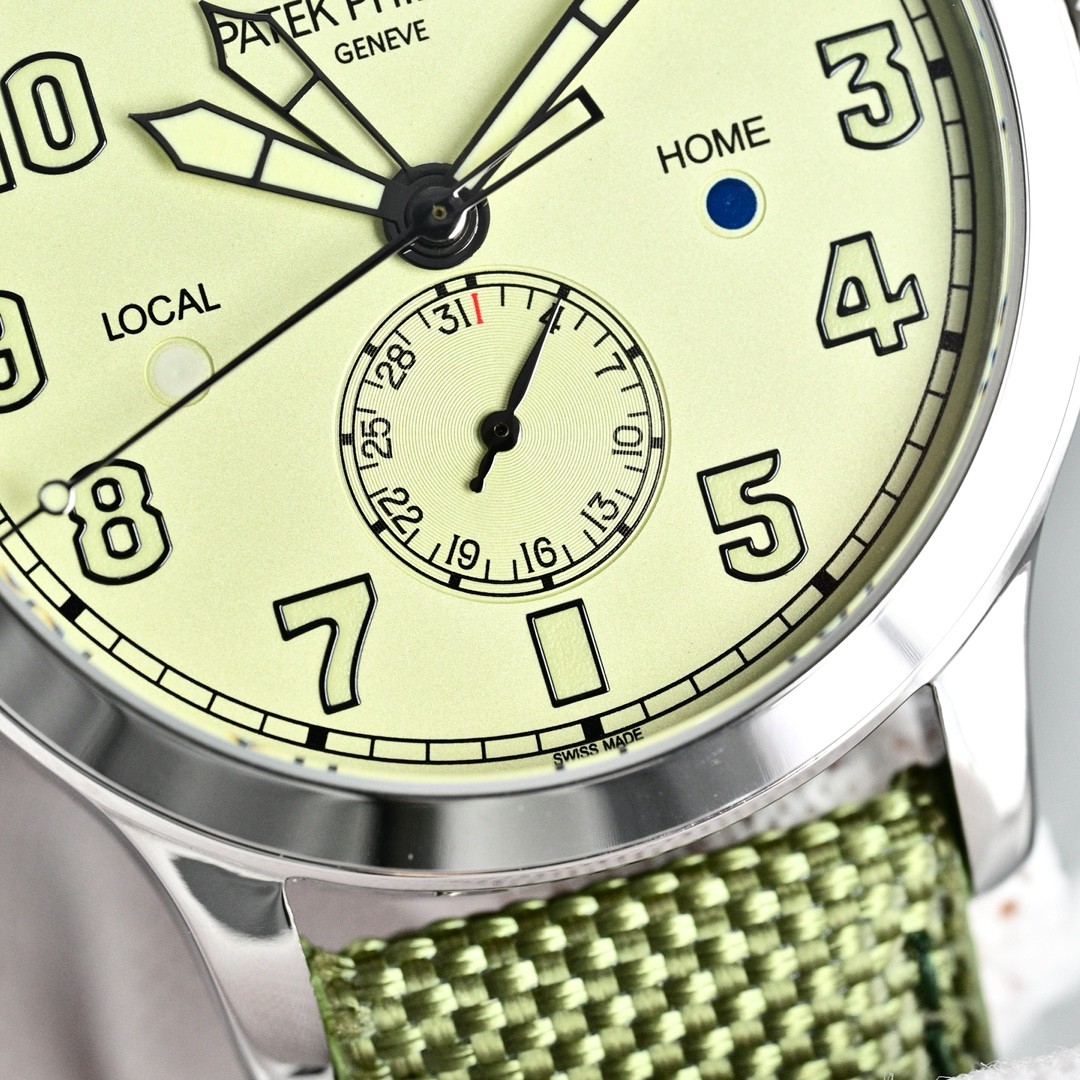 (Patek Philippe) Calatrava Pilot’s Travel Time Collection