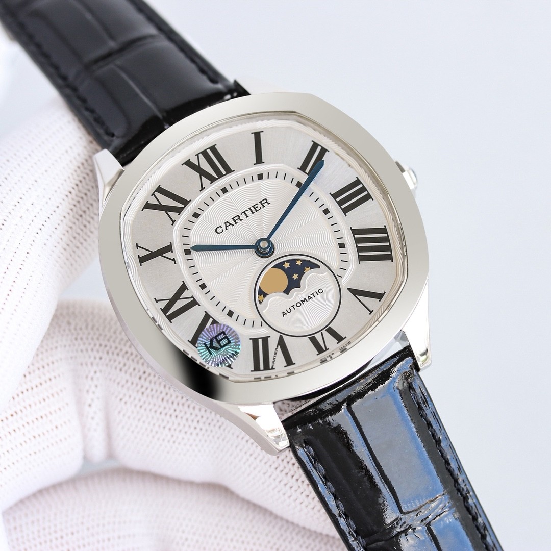 (Cartier) Drive de Cartier Moonphase Watch
