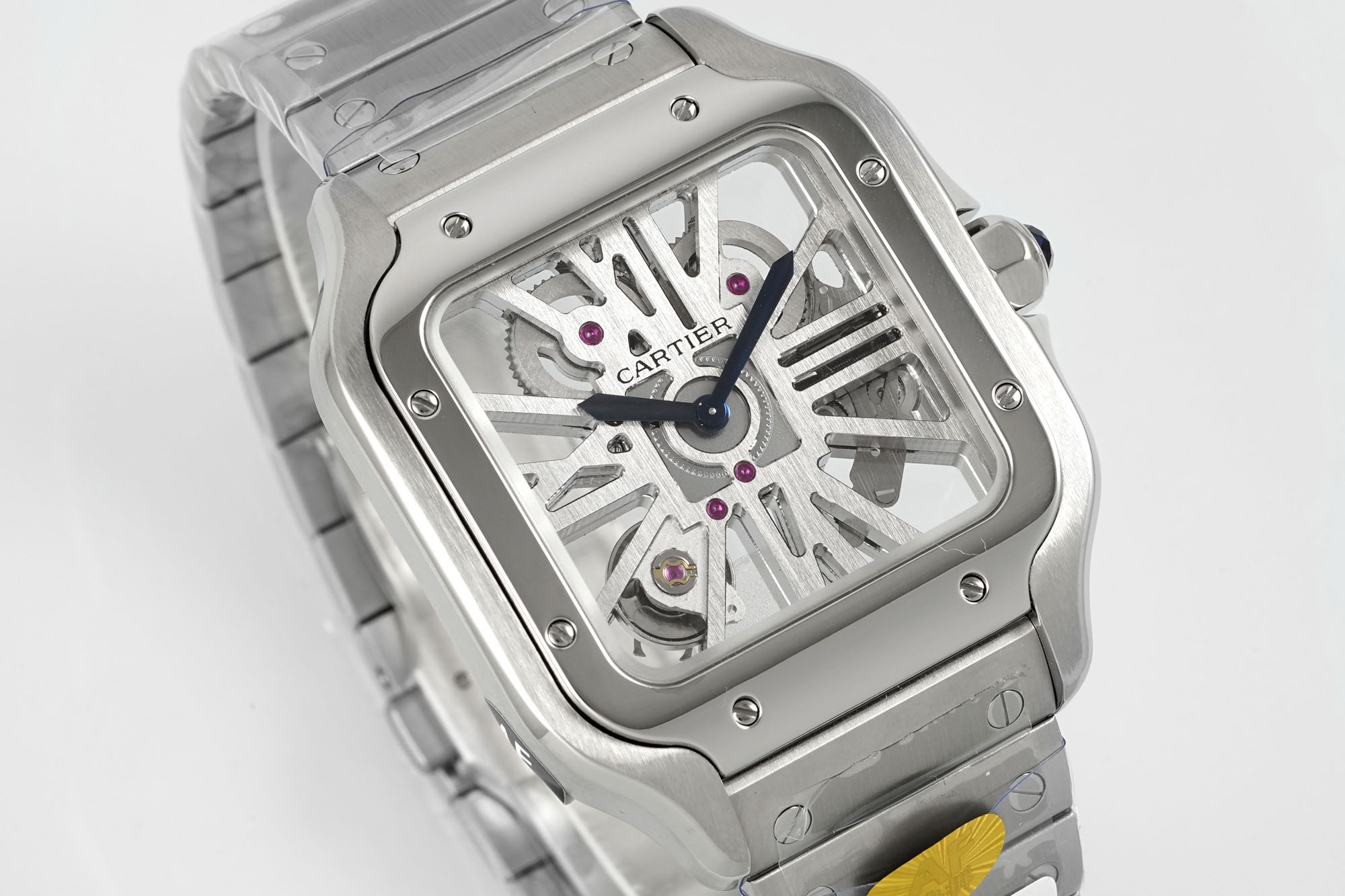 (Cartier) Santos de Cartier Skeleton Watch