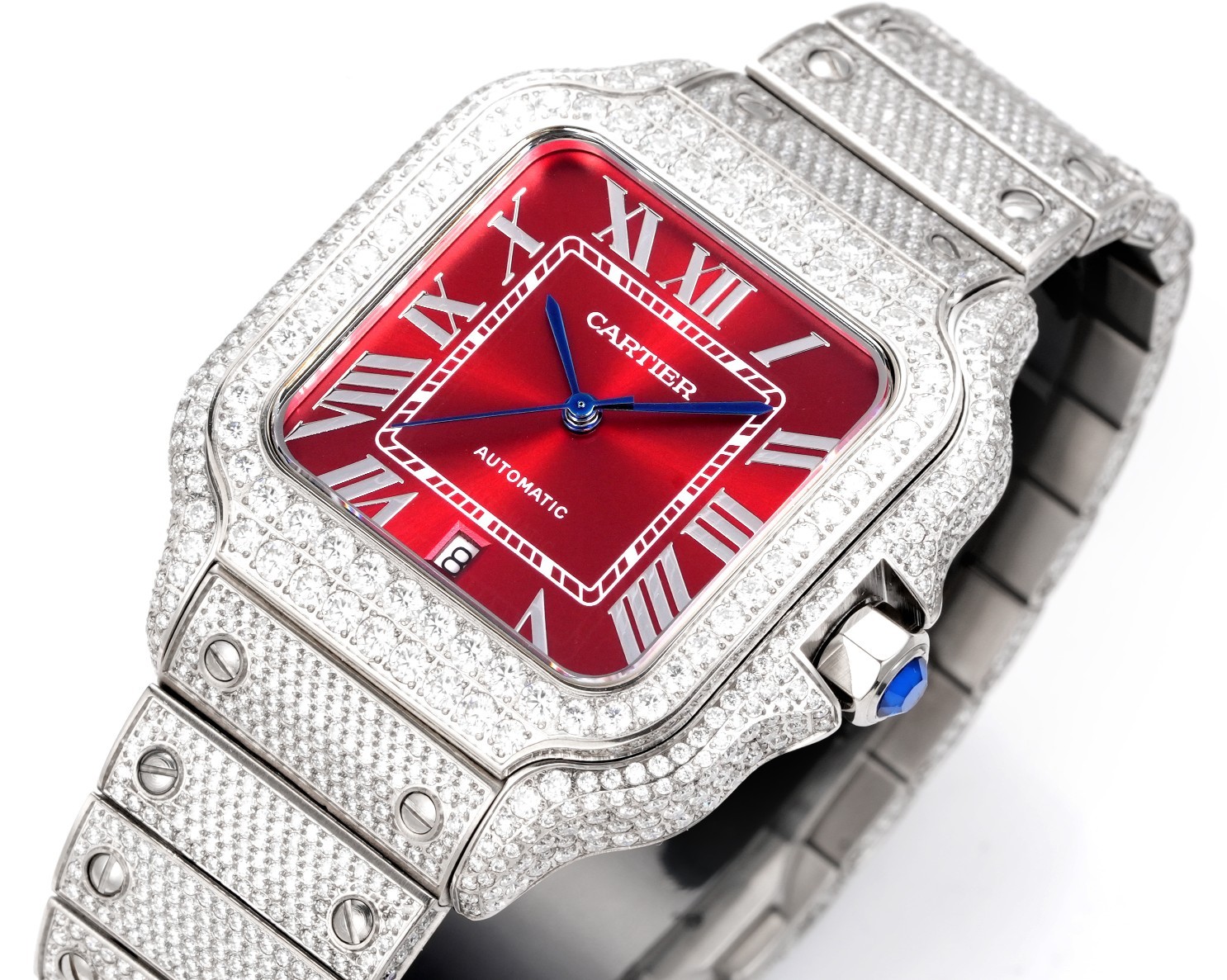 The “Starlight” Custom Edition of the Cartier Santos Collection