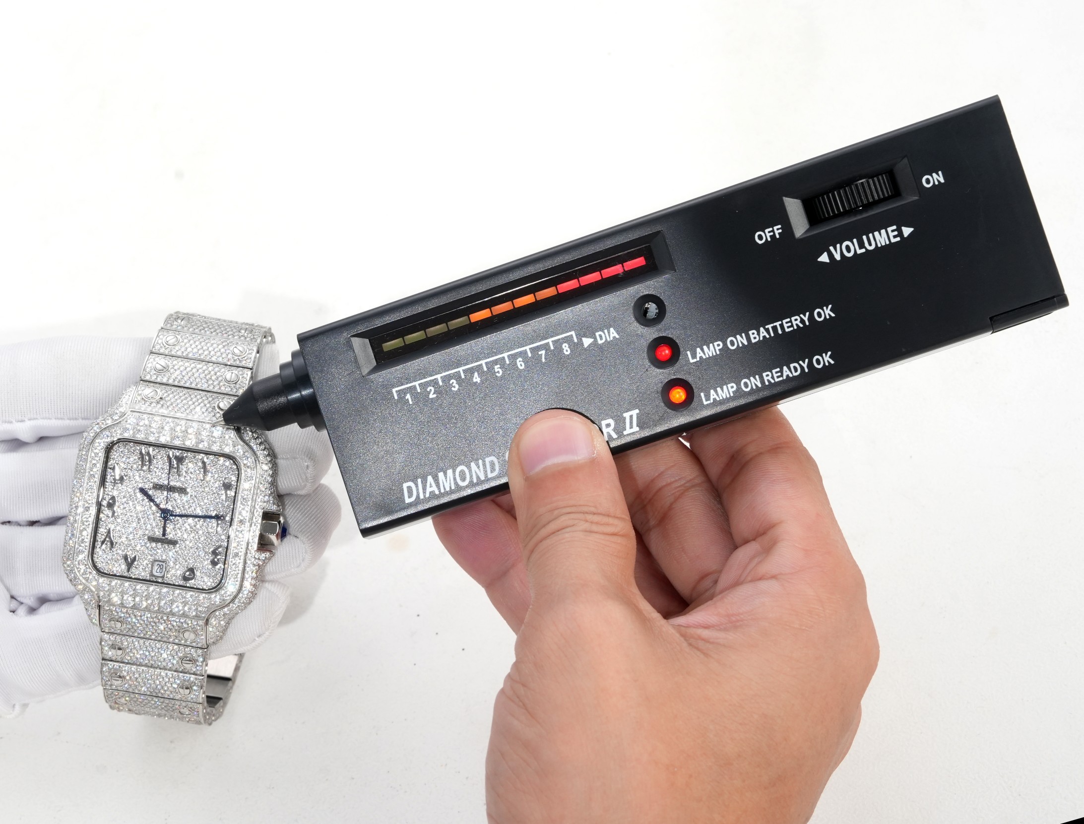 The “Starlight” Custom Watch from the Cartier Santos Collection