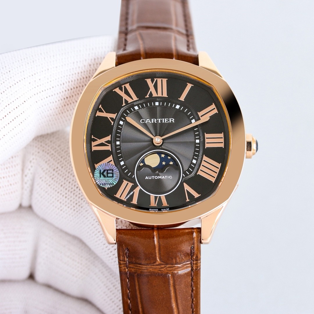 (Cartier) Drive de Cartier Moonphase Watch
