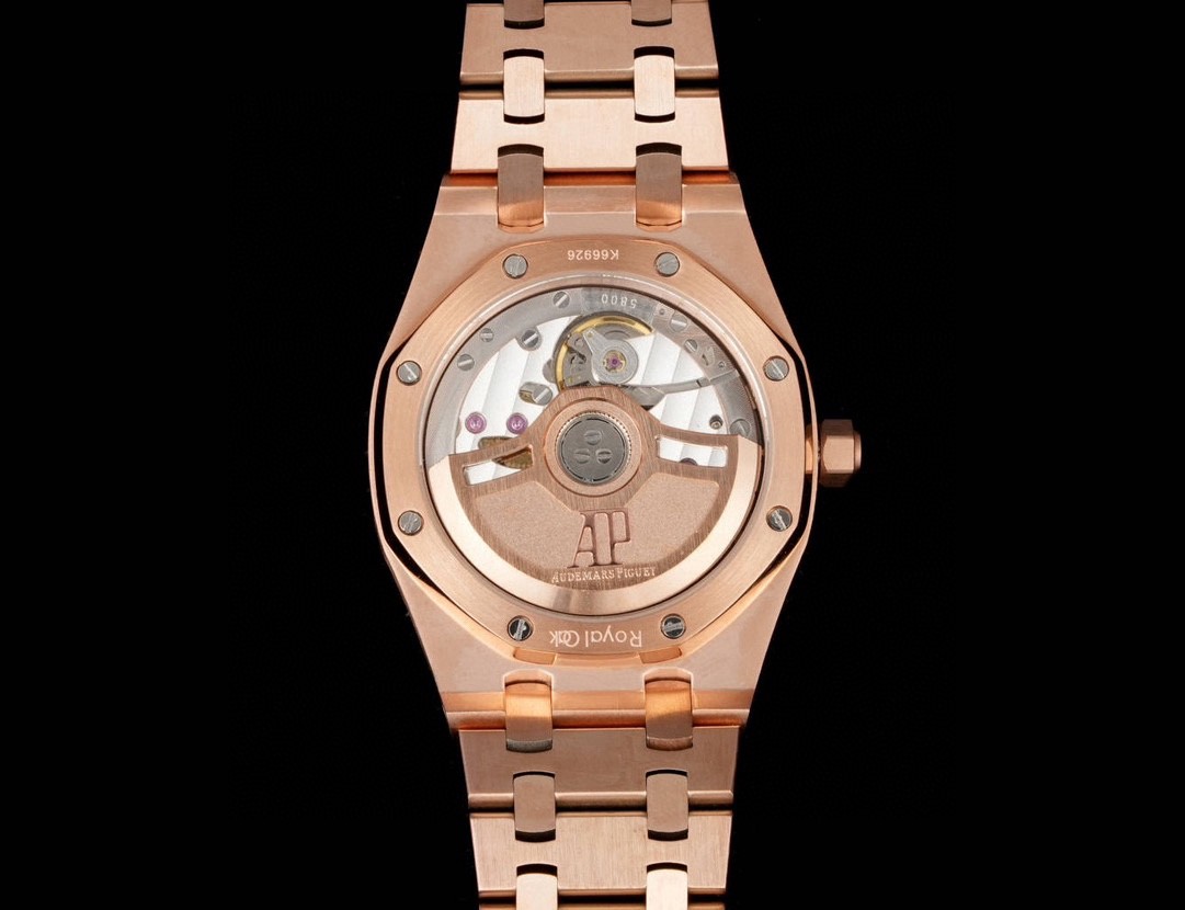 (Audemars Piguet) Royal Oak Collection 34mm automatic mechanical ladies' watch.