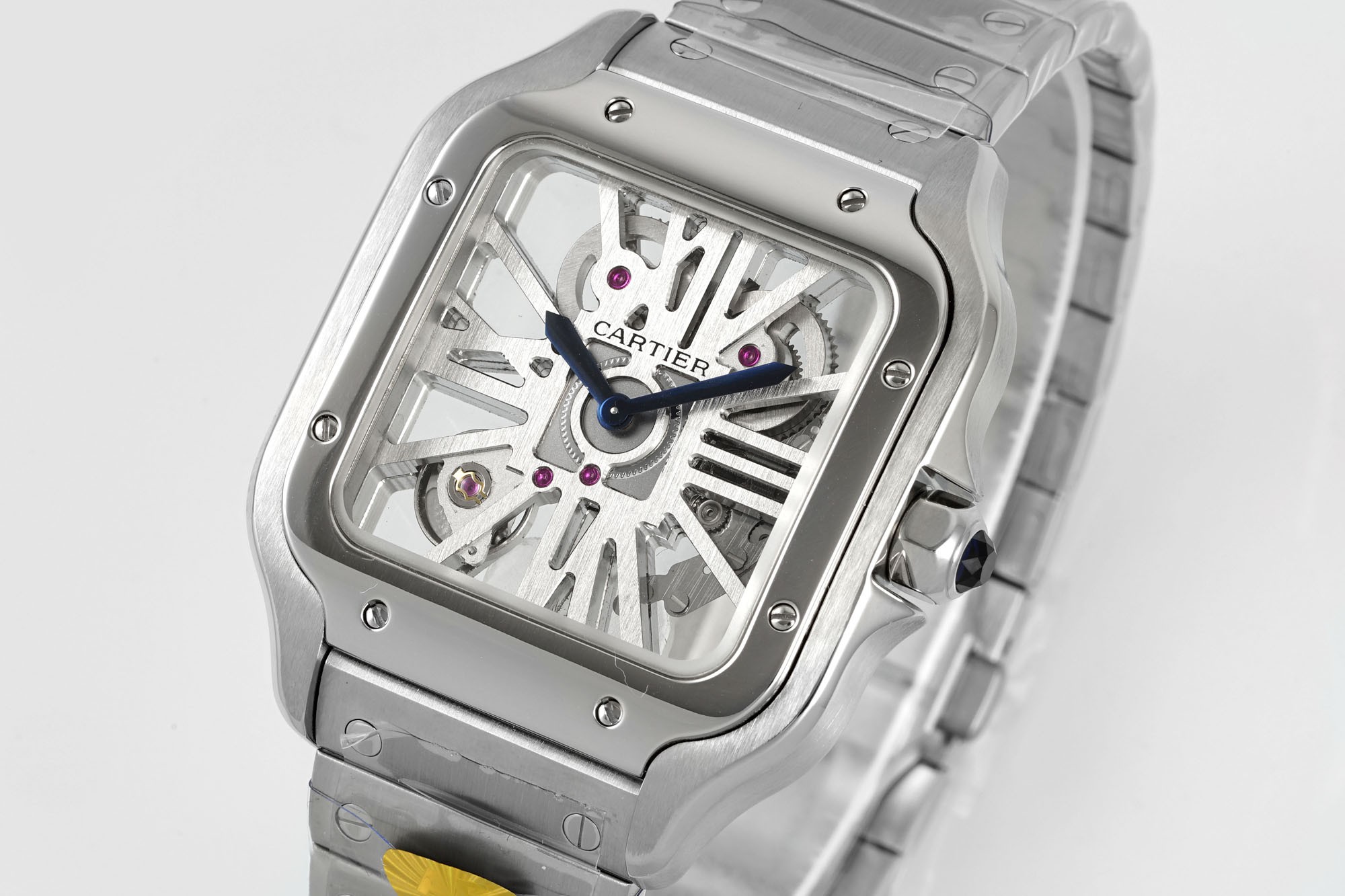 (Cartier) Santos de Cartier Skeleton Watch