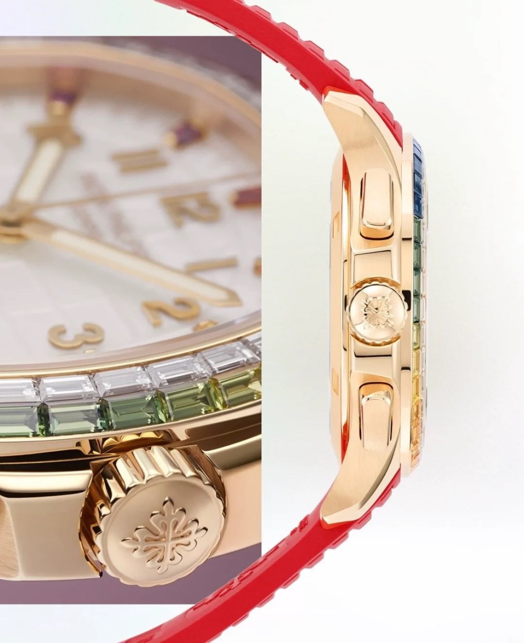 The Aquanaut Luce “Rainbow” Flyback Chronograph by Patek Philippe