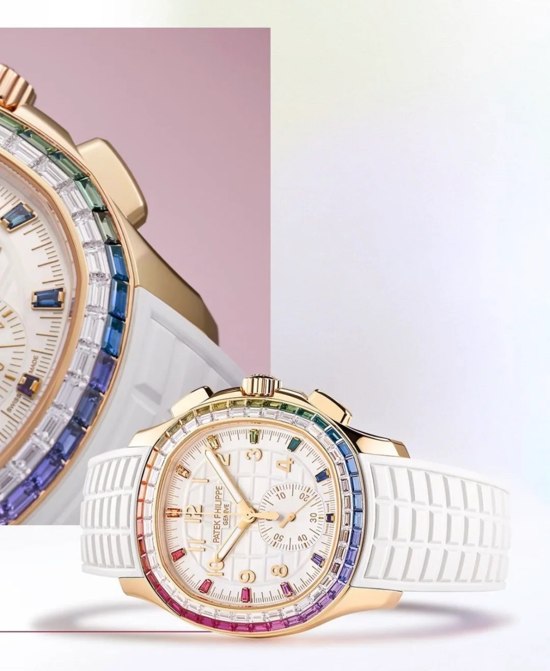 The Aquanaut Luce “Rainbow” Flyback Chronograph by Patek Philippe