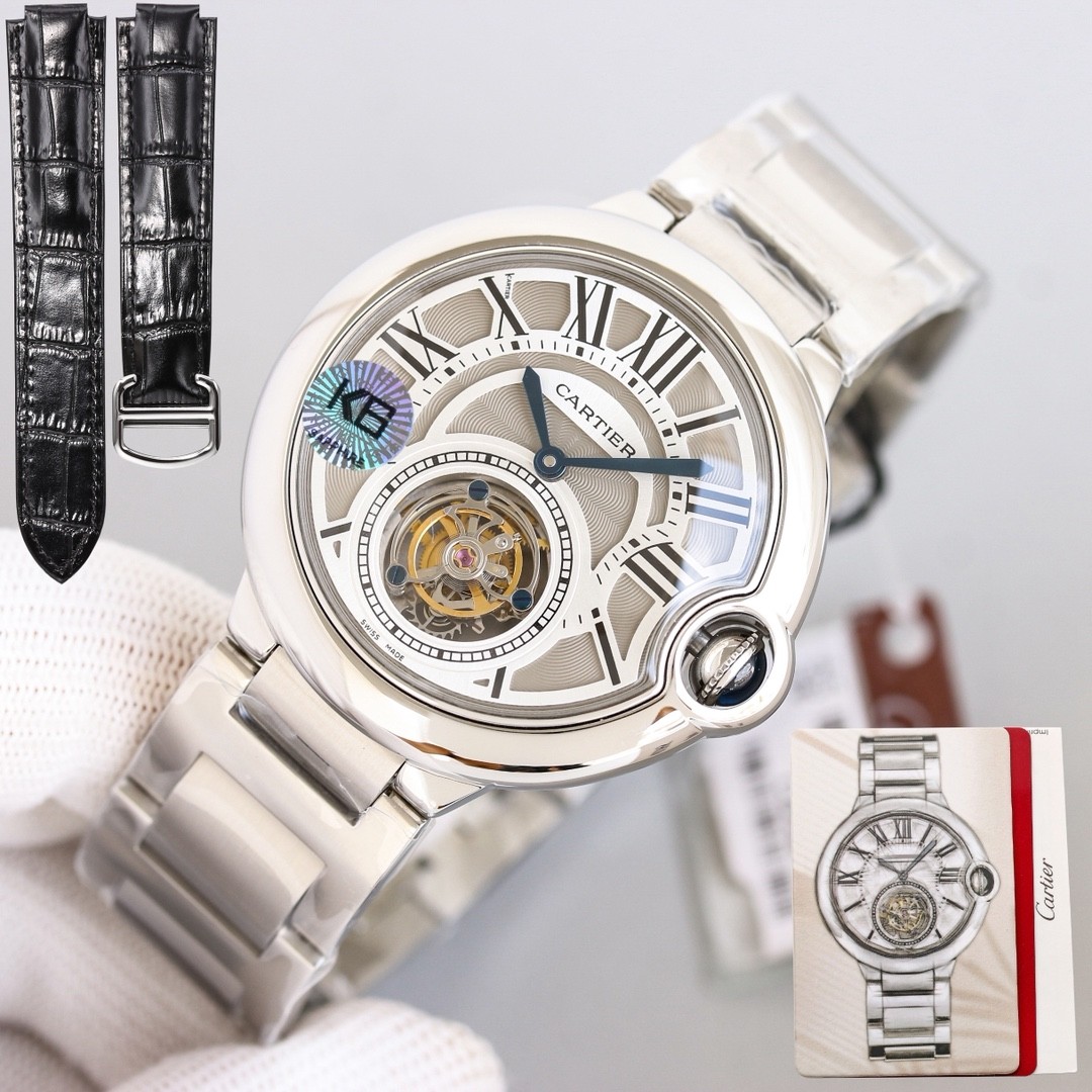 (Cartier) Ballon Bleu Flying Tourbillon Watch
