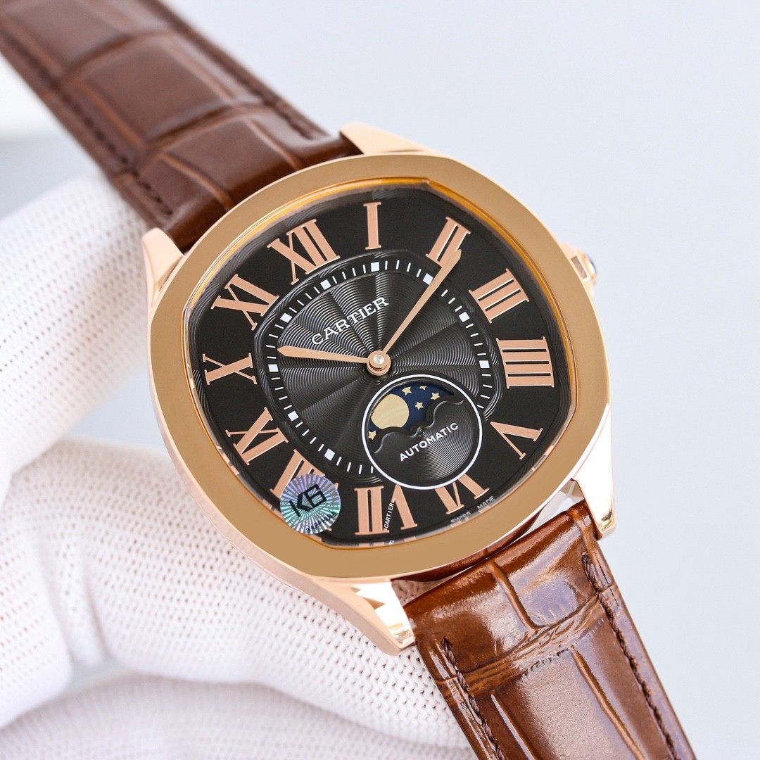 (Cartier) Drive de Cartier Moonphase Watch