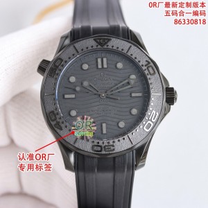 (OMEGA) Seamaster Diver 300M "Black Black"