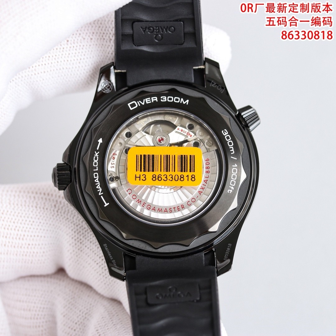(OMEGA) Seamaster Diver 300M "Black Black"