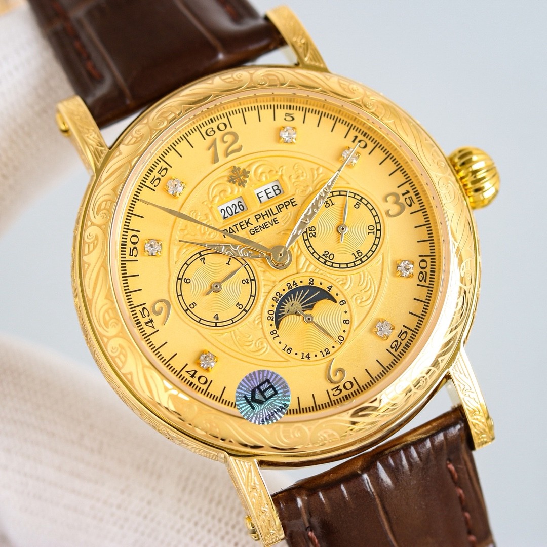 (Patek Philippe) Self-winding mechanical watches from the Super Complications collection