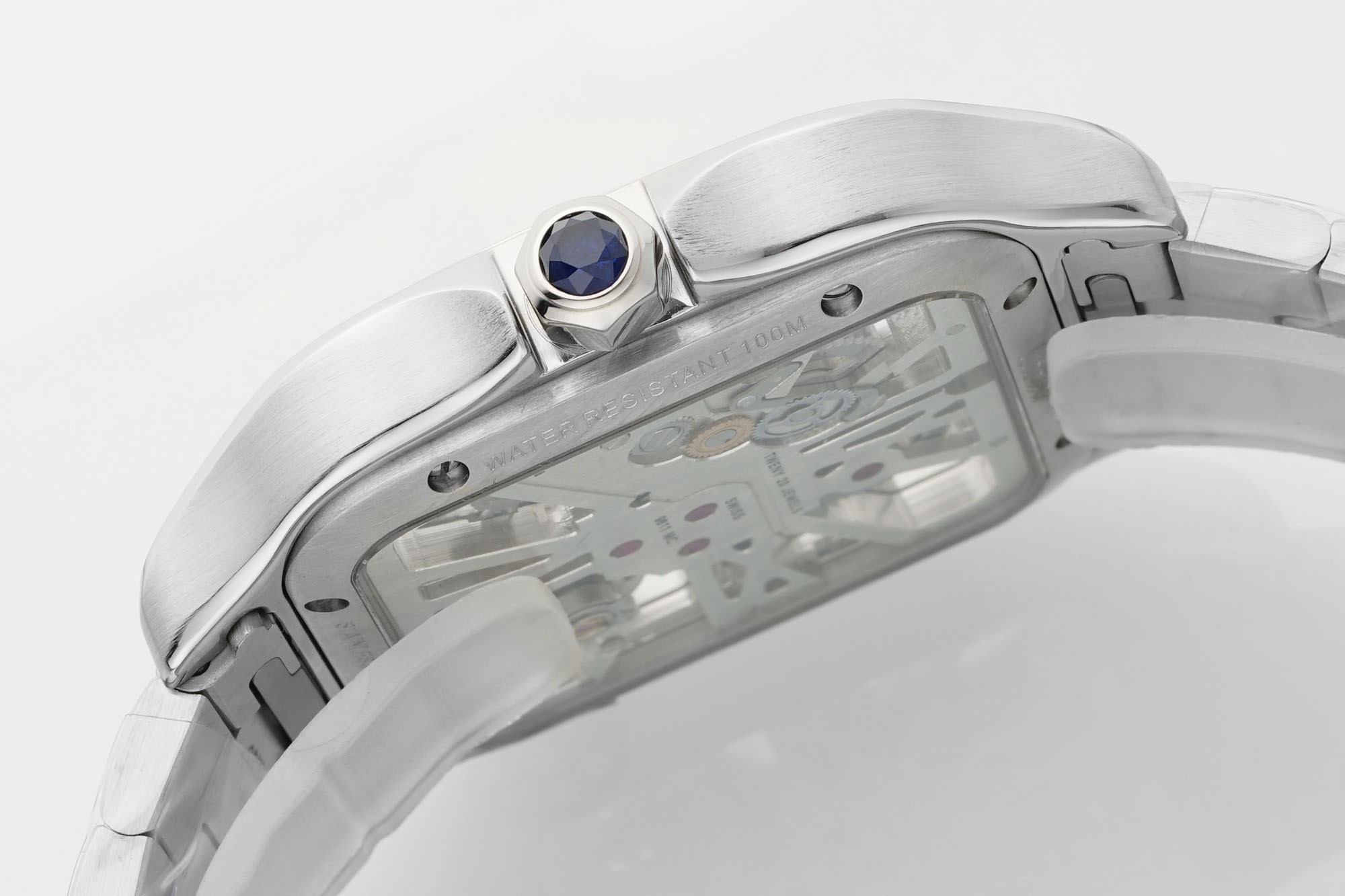 (Cartier) Santos de Cartier Skeleton Watch