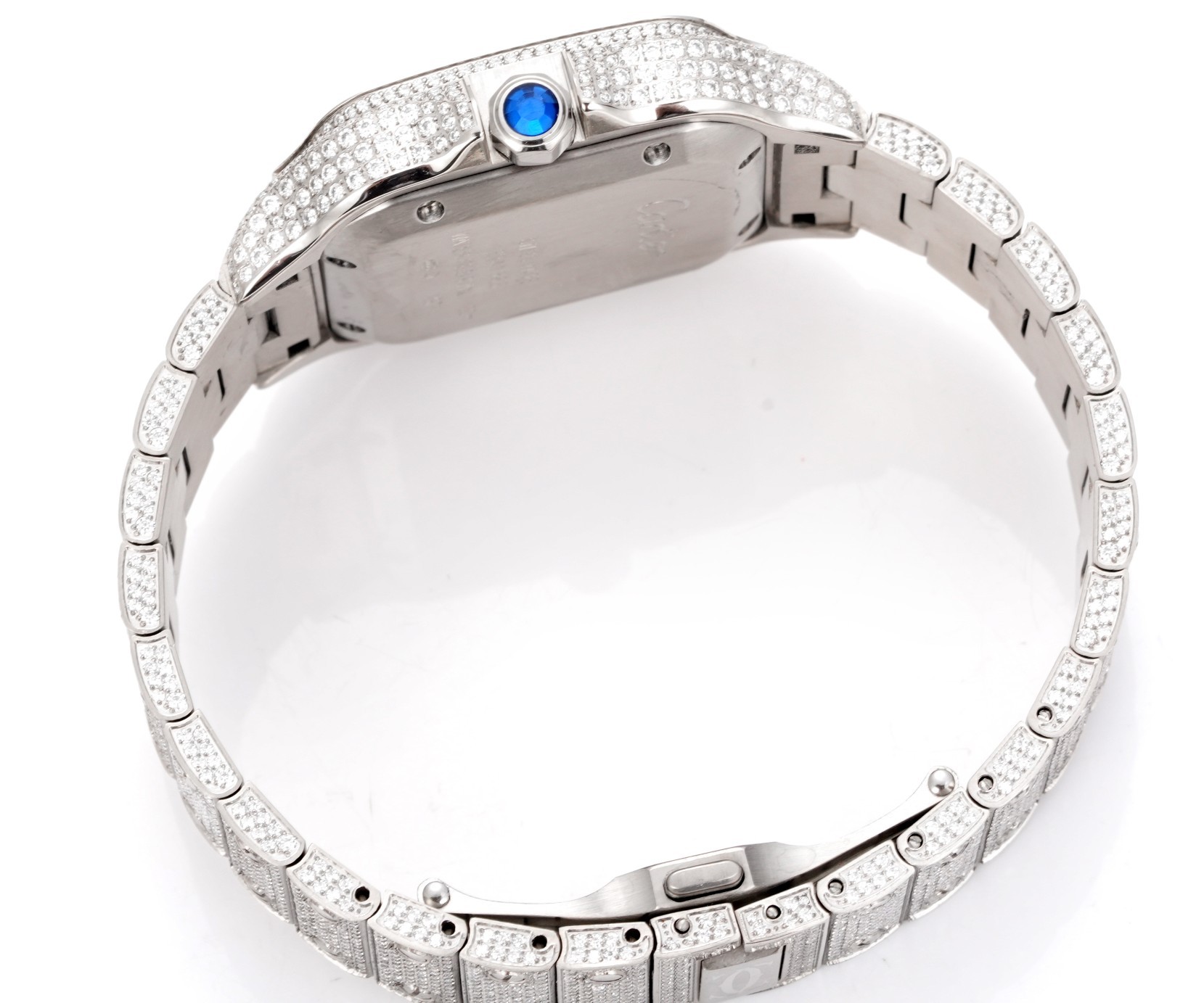 Large-sized watches from the Cartier Santos collection