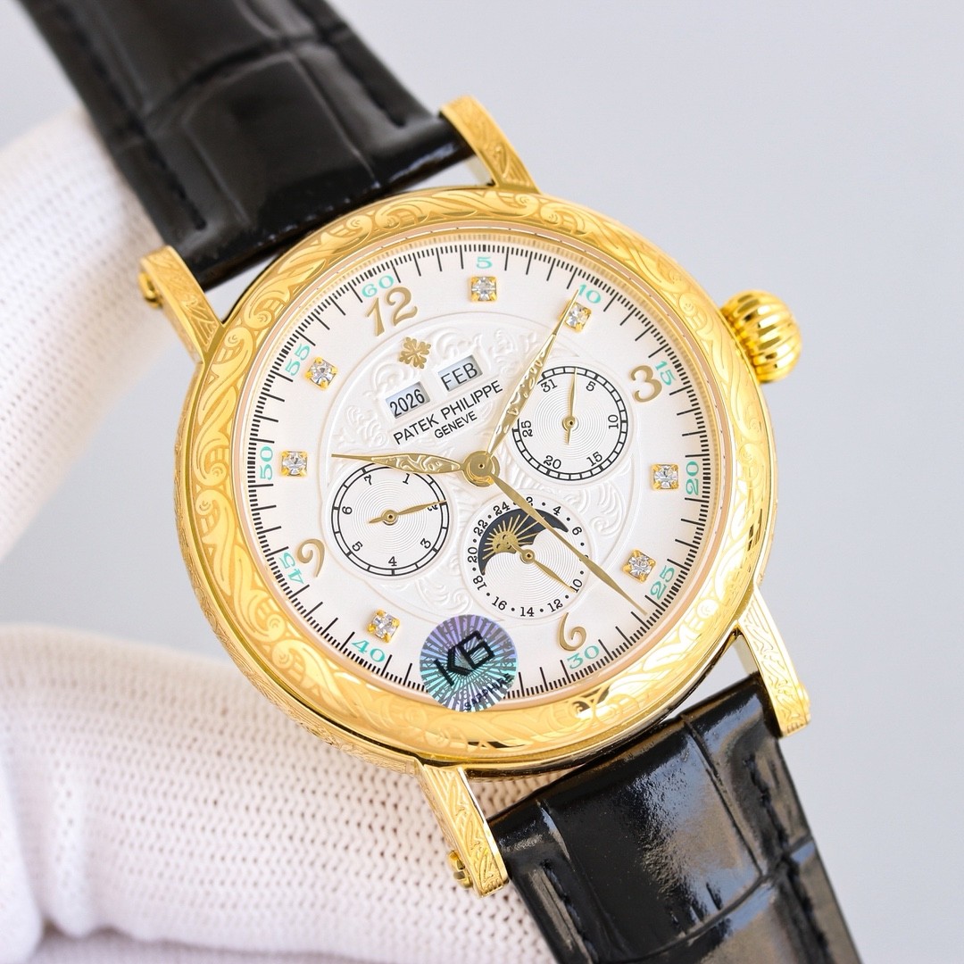 (Patek Philippe) Self-winding mechanical watches from the Super Complications collection
