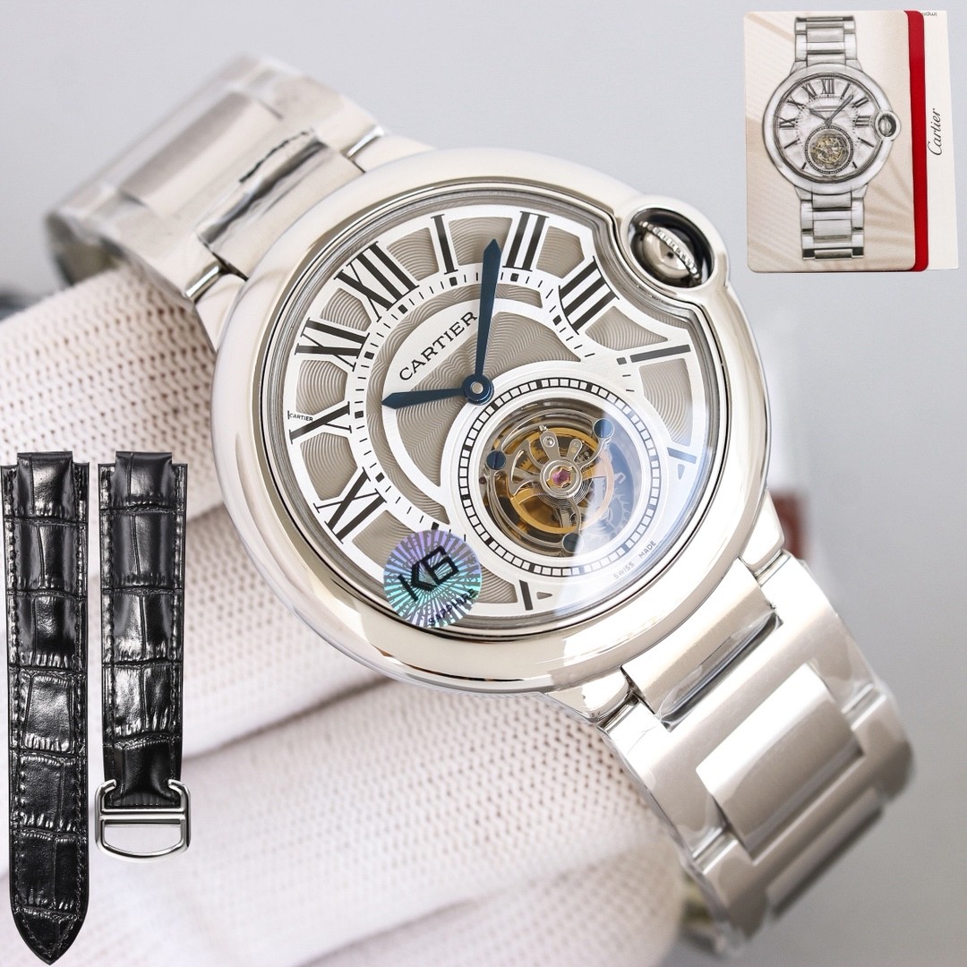 (Cartier) Ballon Bleu Flying Tourbillon Watch